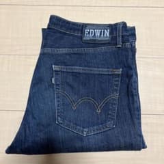 EDWIN メンズ デニムパンツ インディゴ サイズ34のサムネイル