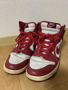 NIKE ナイキ スニーカーダンク ハイカット赤白のサムネイル