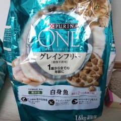 PURINA ONE グレインフリー 白身魚 1.6kgのサムネイル