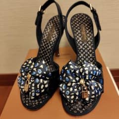 Louis Vuitton リボン付きハイヒールパンプスのサムネイル