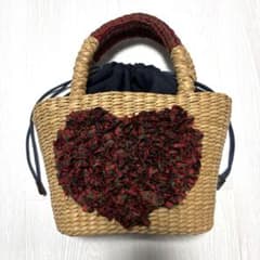 ファミリア familiar カゴバッグ - メルカリ