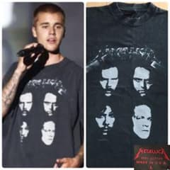 90s LLICA ビンテージ 1991 tシャツ　ブロッカム L 古着 90s METALLICA ビンテージ 1991 tシャツブロッカム L 古着