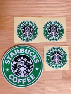 スタバ 旧ロゴシールのサムネイル
