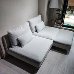 イケア IKEA ソファ ベッド ソーデルハムン クッション 直接取引