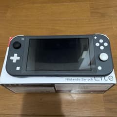 Nintendo Switch Lite グレー　ジャンク品のサムネイル