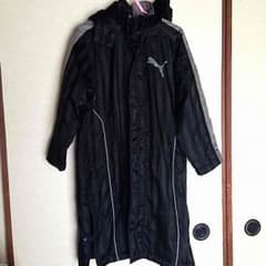プーマ#ロングベンチコート#140cm#黒のサムネイル