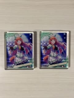 ウマ娘 サイレンススズカ アクリルブロック 2枚セットのサムネイル