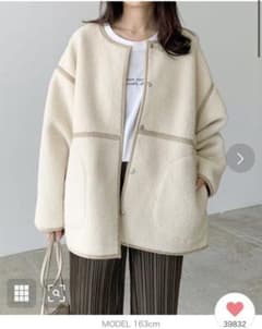 Lian ロアパイピングショートコートのサムネイル
