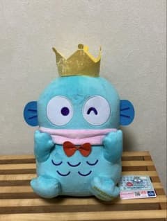 ハンギョドン 40thアニバーサリー BIGぬいぐるみ ～王冠～　40周年 新品