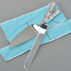 美品◇ティファニー ケーキナイフ ケーキサーバー 2点セット STERLING 美品◇ティファニー ケーキナイフ ケーキサーバー 2点セット STERLING