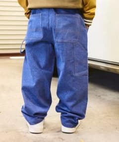 【PAIRMANON STREET】ペインター ワークパンツ 新品‼︎ 140cmのサムネイル