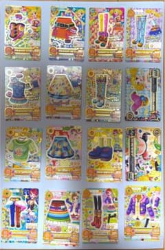レアカードあり！コーデ揃いもあり！アイカツ カード 16枚セット まとめ売りのサムネイル