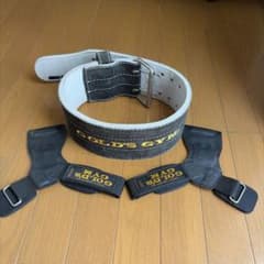 GOLD'S GYM パワーベルト ＆ パワーグリップ セットのサムネイル