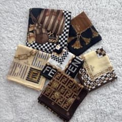 FENDI フェンディ ハンカチ 6枚セット - メルカリ
