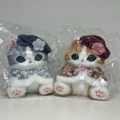 mofusand×日比谷花壇 ぬいぐるみ ケープにゃん 2点セット - メルカリ