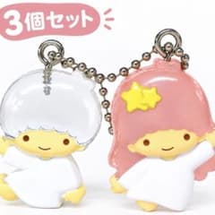 サンリオキャラクターズなかよしドロップチャーム　リトルツインスターズ　3個セットのサムネイル
