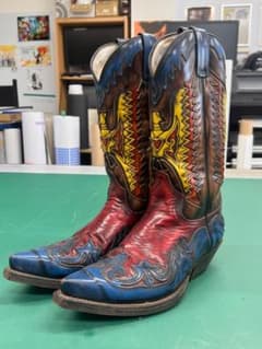 最終値下げ！】【超希少☆】SENDRA センドラ ウエスタンブーツ - メルカリ
