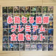 シャドバ 永劫なる絶傑 プレミアム 54枚 全種セット まとめ売り 引退品 シャドバ 永劫なる絶傑 プレミアム 54枚 全種セット まとめ売り 引退品