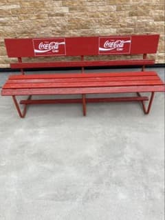 Coca-Cola コカ・コーラ ベンチ アウトドア当時物ラスト1点 - メルカリ