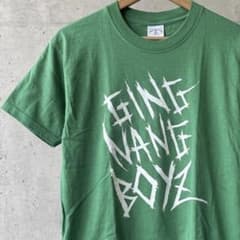 【未使用品】銀杏BOYZ Ging Nang Boyz Tシャツ M グリーン