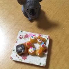 みらた様専用  ちぎりパン☆くまリース②のサムネイル