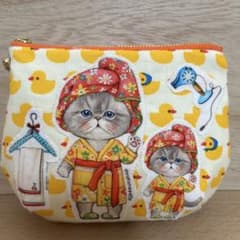 ハンドメイド　ころりんポーチ　コヤンイサムチョン☆お風呂上がりルミちゃん☆ ハンドメイド ころりんポーチ コヤンイサムチョン☆お風呂上がりルミ