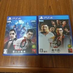 龍が如く6　龍が如く0　セットのサムネイル