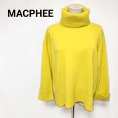 定番人気】マカフィー ラムカシミヤ タートルネックプルオーバー