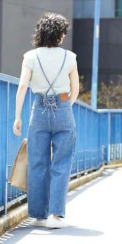 サムシング × フリークスストア  デニムサロペットのサムネイル