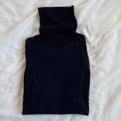 無印良品 首のチクチクをおさえたタートルニット Sのサムネイル