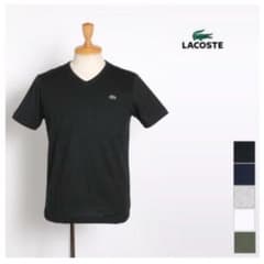 LACOSTE ラコステ VネックTシャツ(ネイビー)のサムネイル
