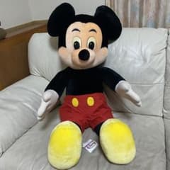 美品 新品未使用】激レア ディズニー ミッキーマウス 特大 ぬいぐるみ