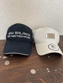 New Balance & New Era ゴルフキャップ 2点セットのサムネイル