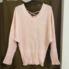 MARS / 編み上げニットトップスのサムネイル