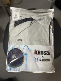 【週末値下げ‼️空調服のみ】kansai×空調風神服　Mサイズのサムネイル