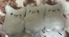 はなまるおばけ HUGクリップマスコット 3種