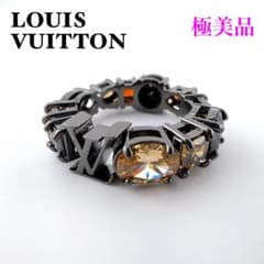 ルイヴィトン M1202L LVライト カラーストーン リング 指輪 メンズ ルイヴィトン M1202L LVライト カラーストーン リング 指輪 メンズ