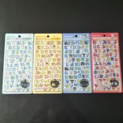 ボンボンドロップシール　サンリオ　moji　4枚セット　もじのサムネイル