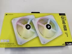 【新品未開封】iCUE LINK QX140 RGB WHITE2個入り②のサムネイル