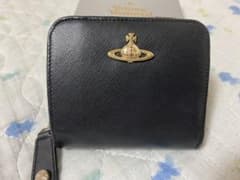 ヴィヴィアン ウエストウッド 二つ折り財布 ブラックのサムネイル