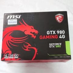 MSI GTX 980 GAMING 4G　グラボのサムネイル