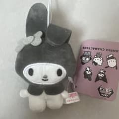 サンリオキャラクターズ　モノクロミニミ二たっちマスコット マイメロディ