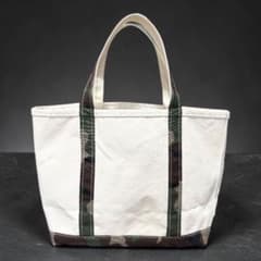 L.L.Bean USA製 ボートアンドトート 迷彩 廃盤 希少 トートバッグ 