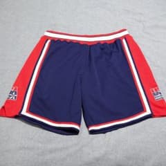 ミッチェル＆ネス ショートパンツ オーセンティック USA 1992 ネイビー