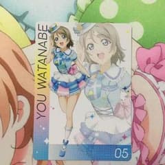 ラブライブサンシャイン 渡辺 曜 プロフィールカードのサムネイル