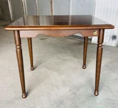【ジャパンヴィンテージ】アサヒファニチュア 木製ダイニングテーブル 傷あり ジャパンヴィンテージ】アサヒファニチュア 木製ダイニングテーブル 傷