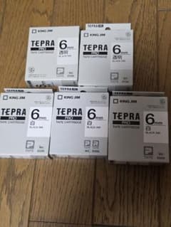 poiさん専用KING JIM TEPRA PRO テープ 6mm 5個セットのサムネイル