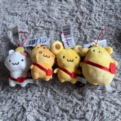ポムポムプリン ようちえんマスコット 4種コンプリート チームプリン
