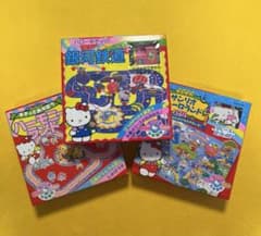 【激レア】ハローキティ パズル 作成済 コルク風　平成レトロ コレクション 希少】サンリオ キティ乗り物パズル3セット☆平成レトロ☆ - メルカリ