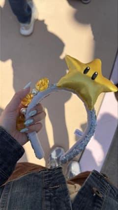 【即日・翌日発送可】ユニバ USJ 星型カチューシャ スターのサムネイル